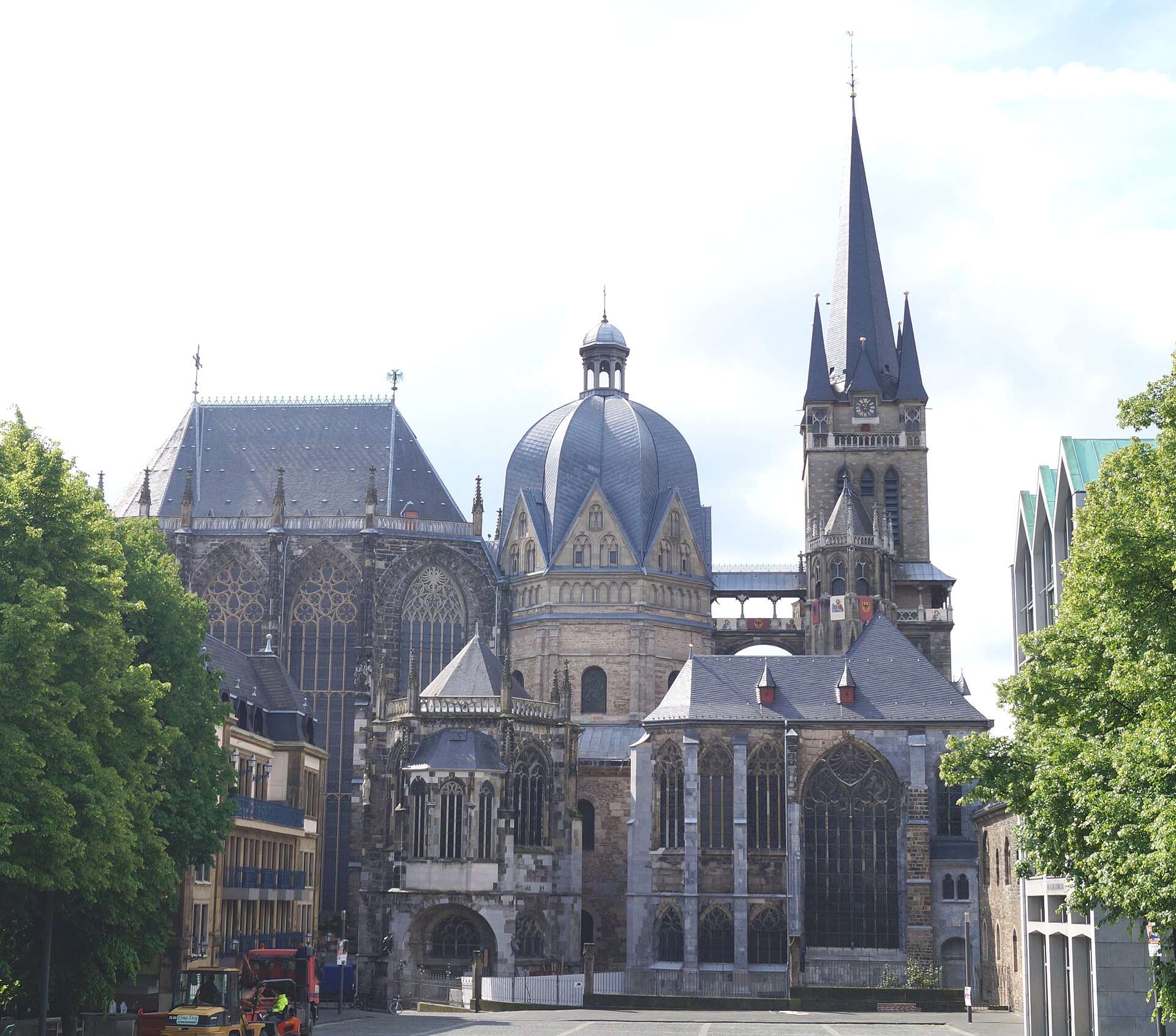 Aachen Cathedral from the Katschhof